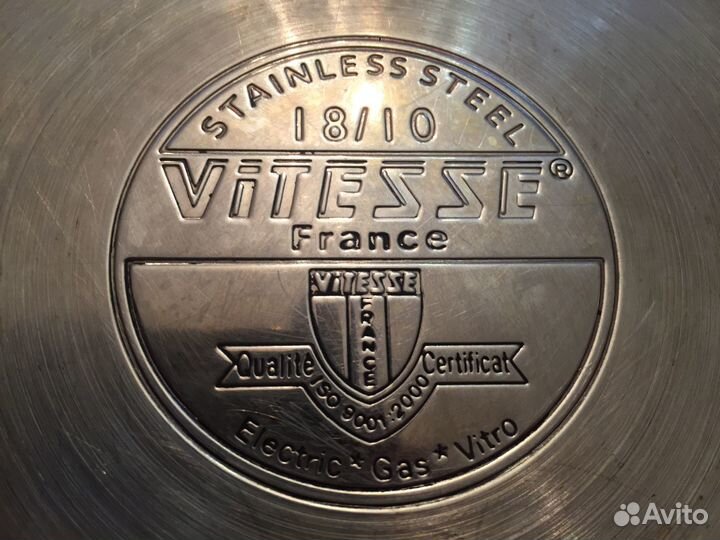 Сковорода-жаровня, нержавейка, 'Vitesse' Франция