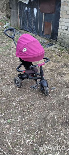 Детский трехколесный велосипед qplay