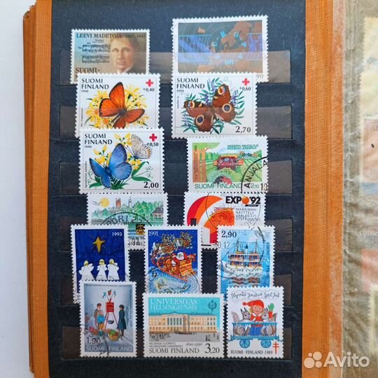 Альбомы с марками