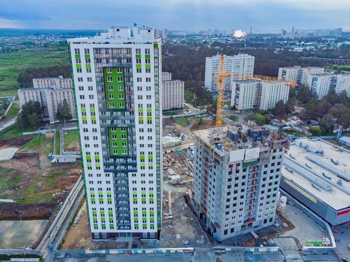 Квартира-студия, 28,6 м², 22/25 эт.