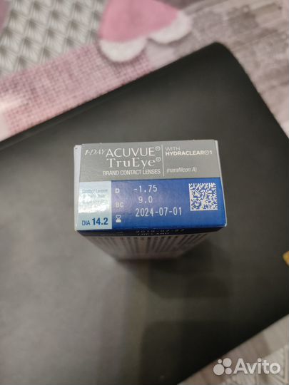 Контактные линзы для глаз Acuvue TruEye
