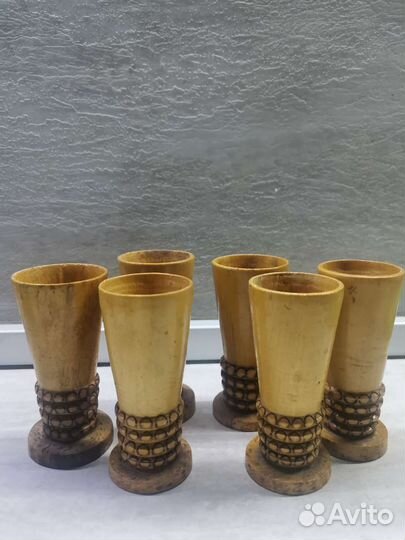 Рюмка деревянная СССР