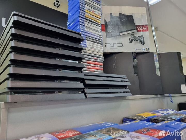 Игровая приставка PS4 Slim 500GB + 12 игр