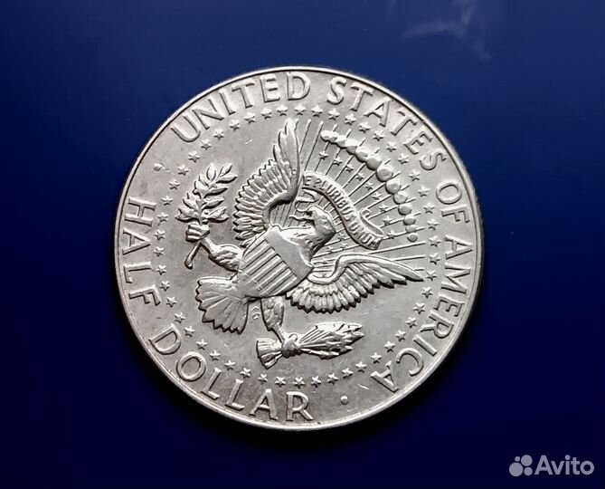 50 центов 1966 г США, Кеннеди, Серебро