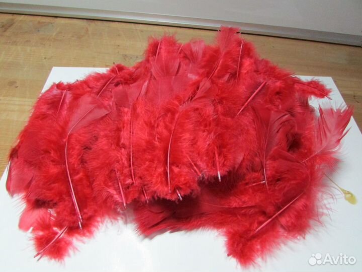 Перья марабу 