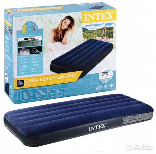Надувной матрас Intex Classic 191 х 76 х 25 см