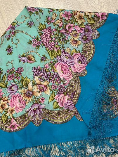 Павловопосадский платок новый