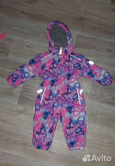 Зимний комбинезон для девочки 92