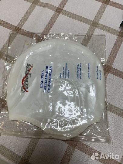 Шапочка для бассейна взрослая