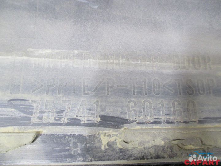 Накладка на дверь toyota land cruiser HDJ100 1hdfte