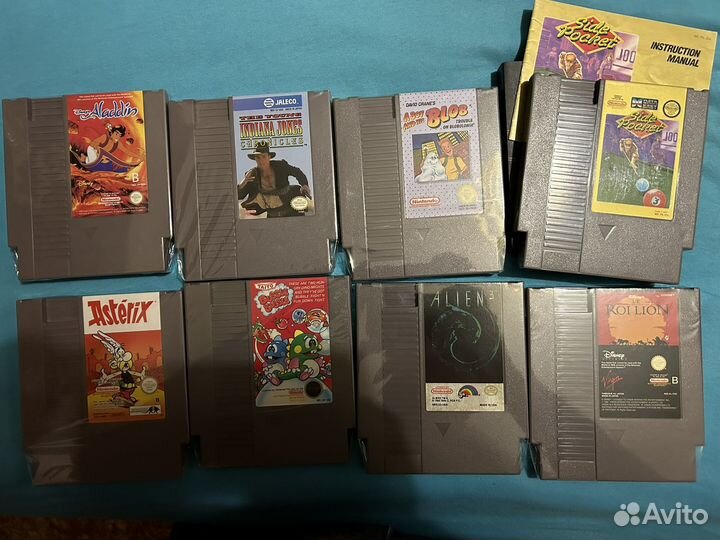 Картриджи nes