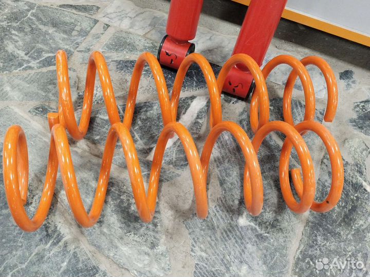 Стойки задние с занижением с пружинами Ваз