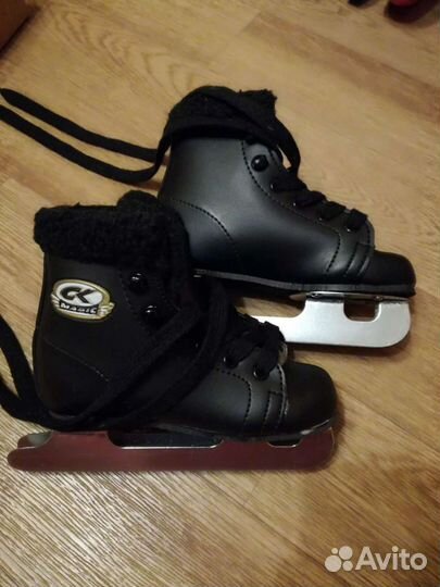 Коньки с двумя лезвиями 28 размер