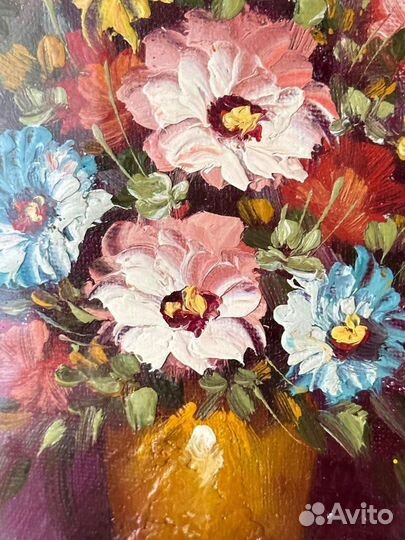 Картина маслом /антикварная картина