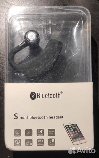 Моно Bluetooth-гарнитура для iPhone и android