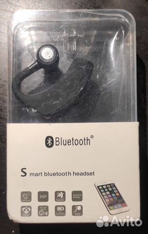 Моно Bluetooth-гарнитура для iPhone и android