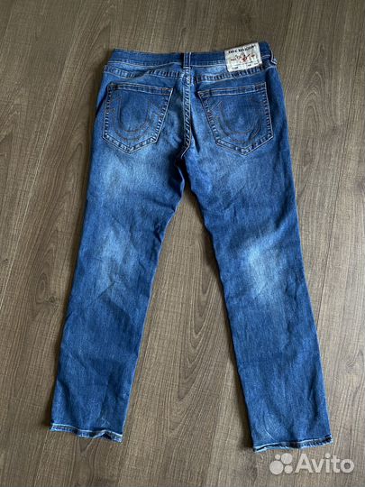 Синие джинсы True Religion 32 M оригинал