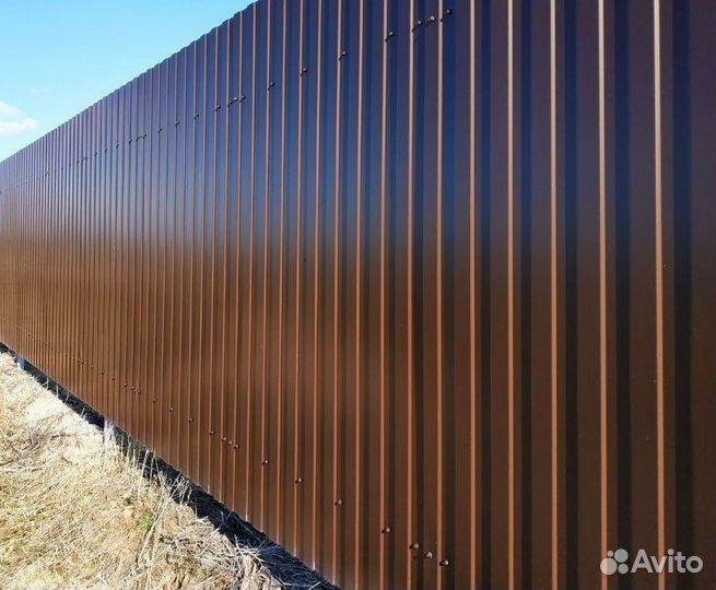 Профнастил нс35 Шоколад