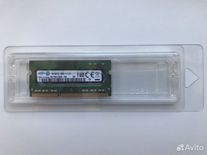 Оперативная память DDR3L 4GB Samsung