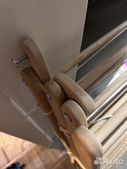 Манеж детский деревянный массив бука