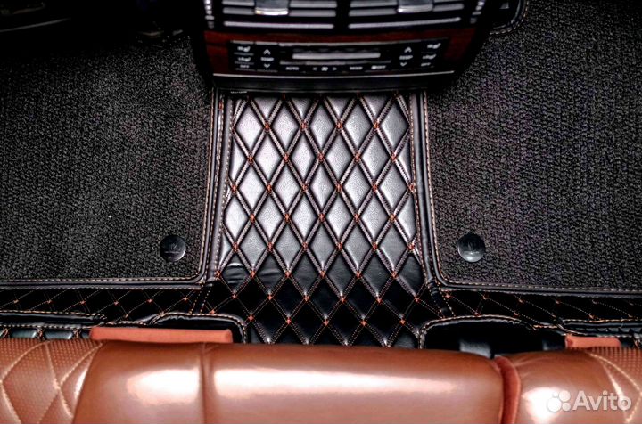 Коврик в багажник для Toyota Land Cruiser 200 2016г