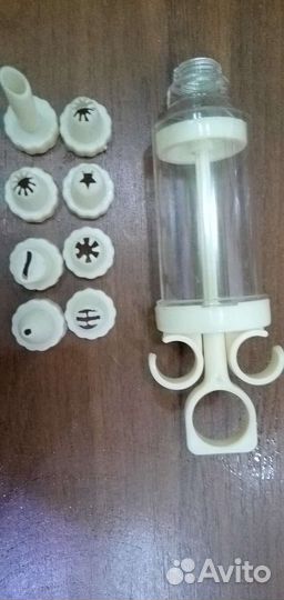 Кондитерский шприц 8 насадок