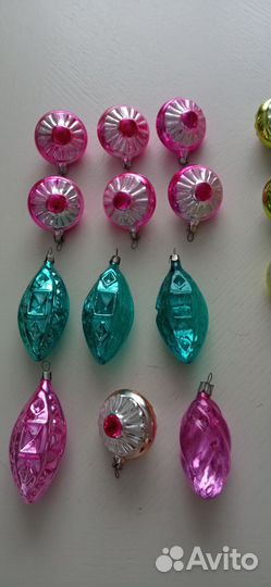 Ёлочные игрушки СССР