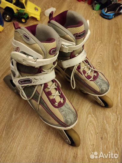 Ролики Reaction r206w 37размер, 24см стопа