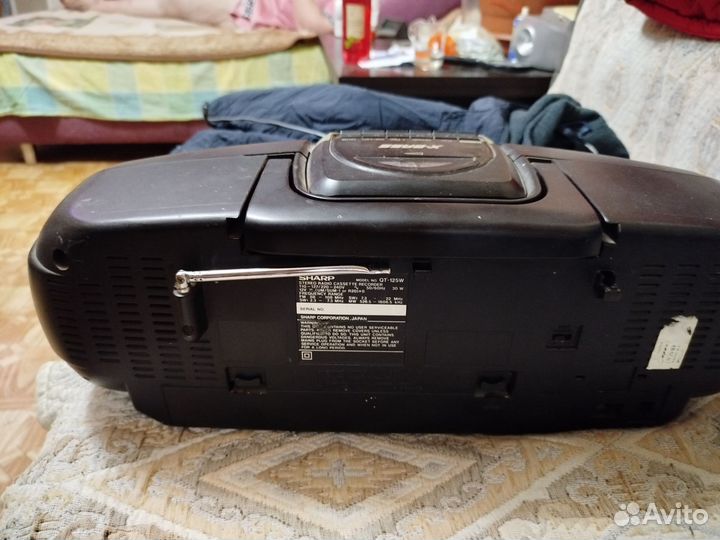 Магнитола sharp QT 125W