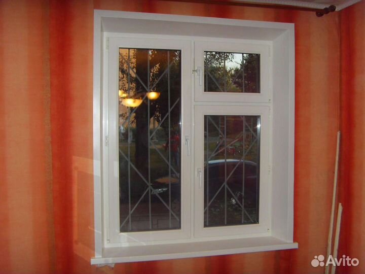 Пластиковые окна на дачу и в дом с отделкой