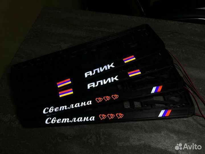 Рамка с led подсветкой по вашему дизайну