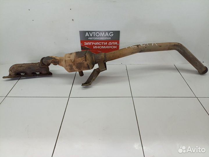 Коллектор выпускной левый (Mercedes-Benz M-class)