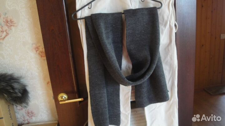 Шарф снуд вязаный