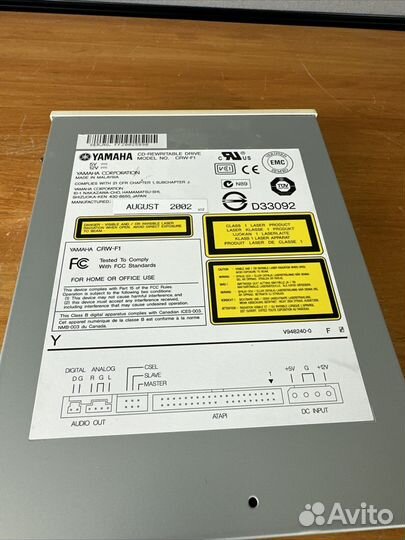 Yamaha CRW-F1E UX оптические приводы топ Hi-Fi