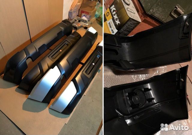 Бампер передний задний Niva Urban все цвета