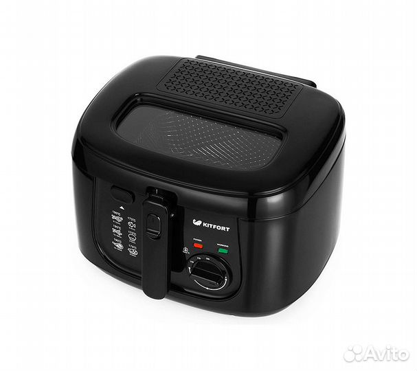 Фритюрница Kitfort кт-2018 1800Вт черный