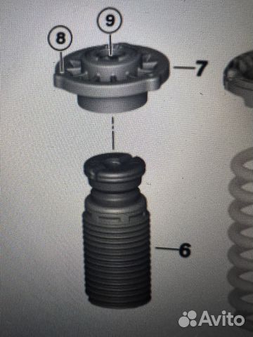 Опора амортизатора верхняя передняя BMW G30