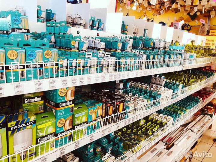 Лампы разных моделей и цоколя