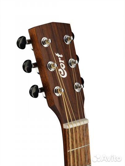 Акустическая гитара с чехлом Cort earth mini OP