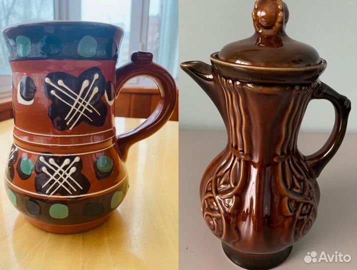 Посуда гжель, керамика, СССР и современная