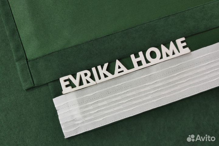 Шторы канвас эдем малахит новые пошив