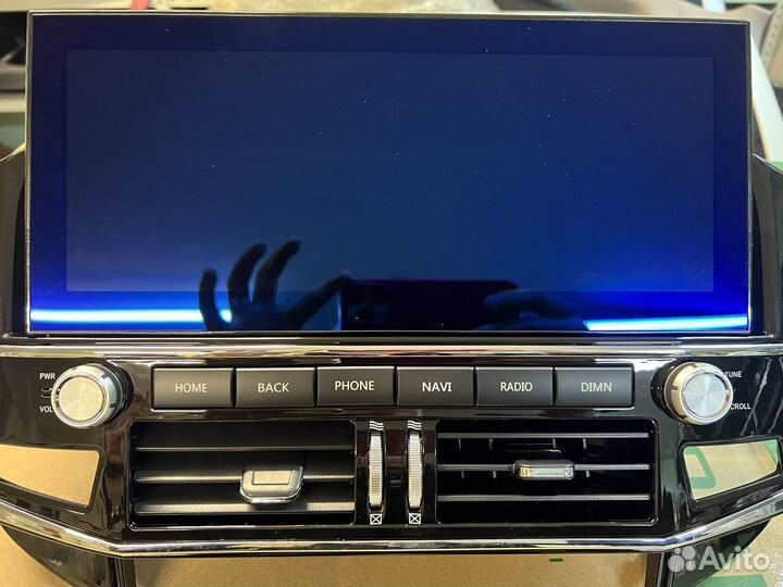 Магнитола в стиле lexus Mitsubishi Pajero 4