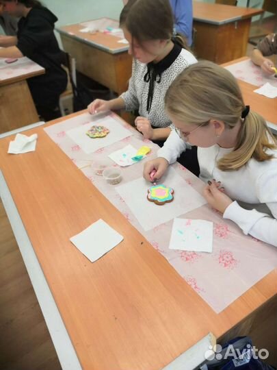 Выездной Мастер-класс по росписи имбирных пряников