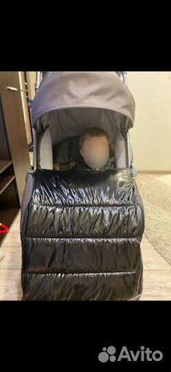 Детские санки коляска с колесами