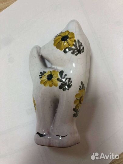 Статуэтка Кот Кошка Фарфор