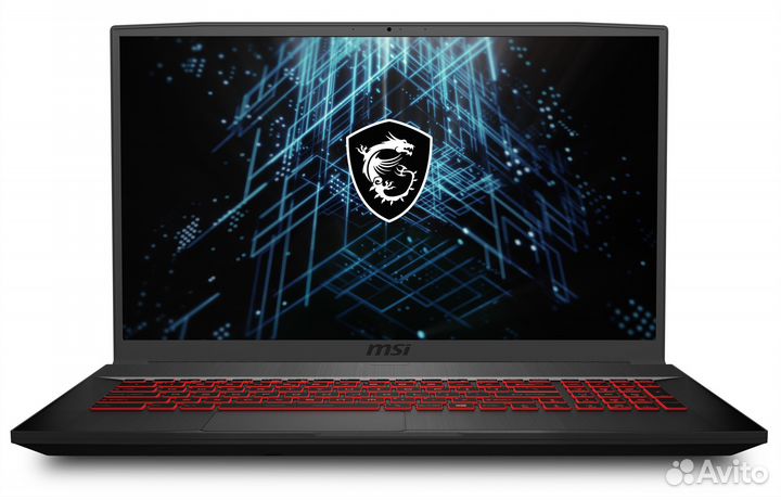 Большой 17.3 MSI Katana 6 ядер(4.5Ghz) 16Gb 3050Ti