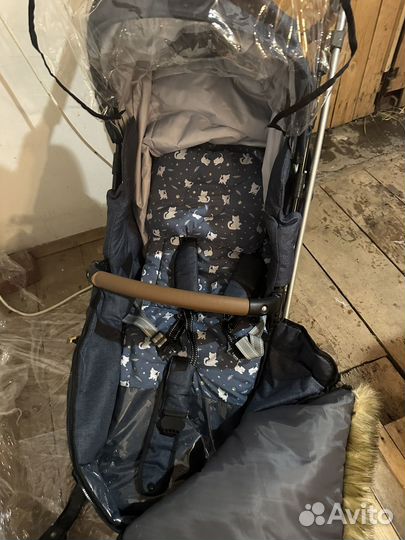 Детские санки коляска