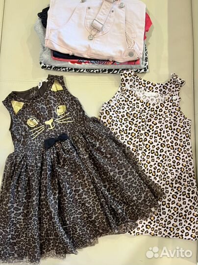 Одежда для девочки пакетом 104 110