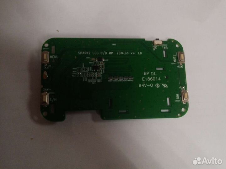 Плата дисплея видеорегистратора inspector shark