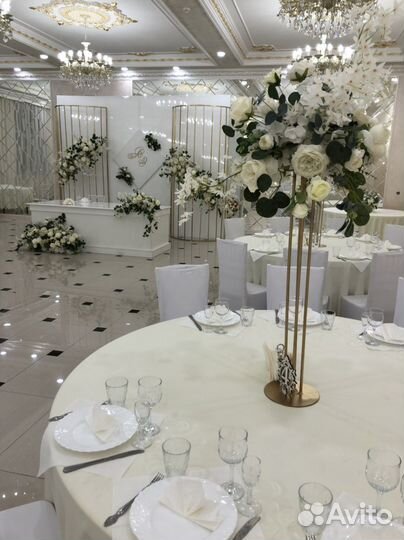 Аренда цветов, флористики на торжество